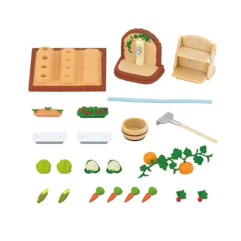 全新 台灣現貨 森林家族 田園組 配件 蔬菜 菜園 種菜 澆水 蔬菜 花架 田園 澆水-細節圖4