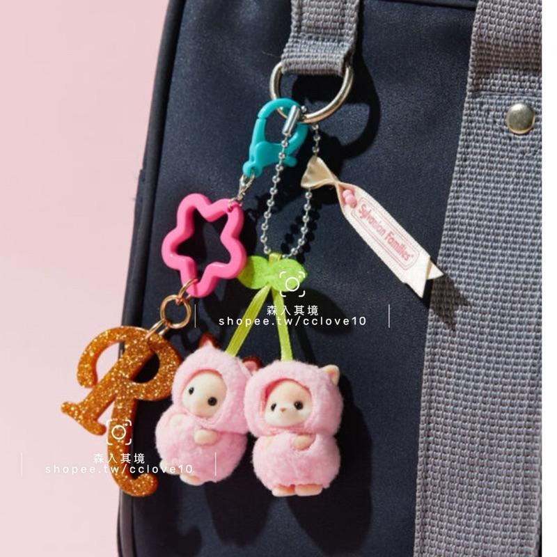 現貨 森林家族 櫻桃 吊飾 可可兔 耳廓狐 日本限定 小海豹 香蕉 哈士奇 耳廓狐 蘋果羊草莓可可兔 寶寶 嬰兒 站寶-細節圖6