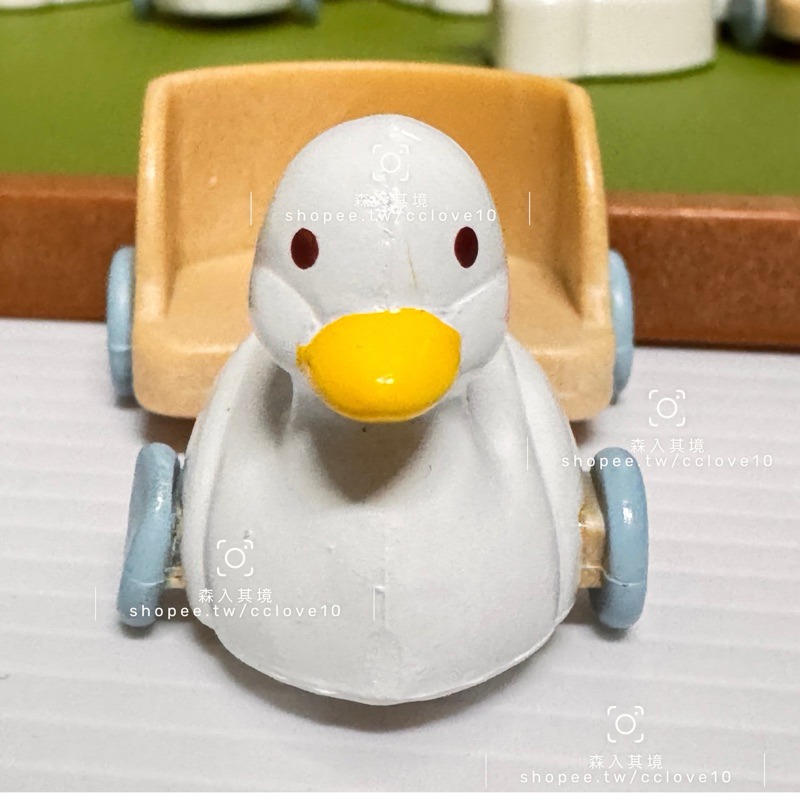 森林家族 鴨子馬桶 車子 鴨子 推車 散件 小物 馬桶 車子 絕版  Sylvanian Families 寶寶 補件-規格圖8