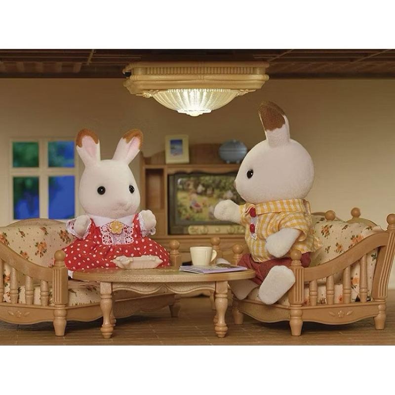 森林家族 優雅室內燈飾 吸頂燈Sylvanian Families 燈 照明 紅頂 屋子 房子 燈飾 大屋-細節圖4