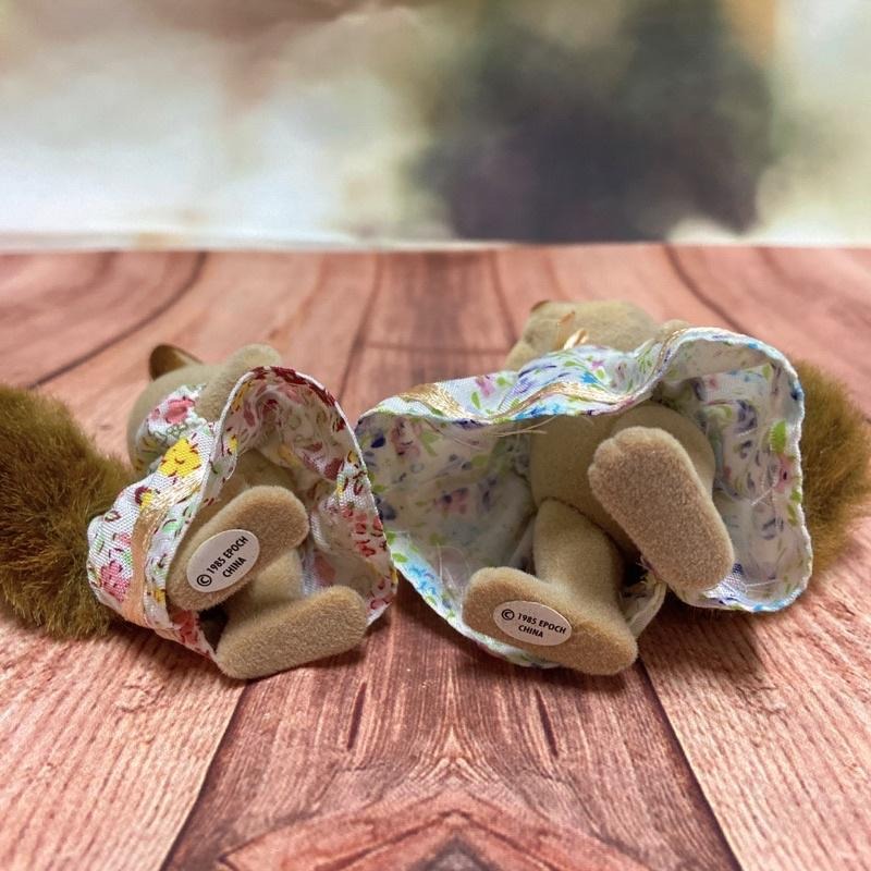 《森入其境》絕版 全新森林家族 家家酒 絕版 手可持物紅松鼠 黃松鼠 花栗鼠-細節圖5