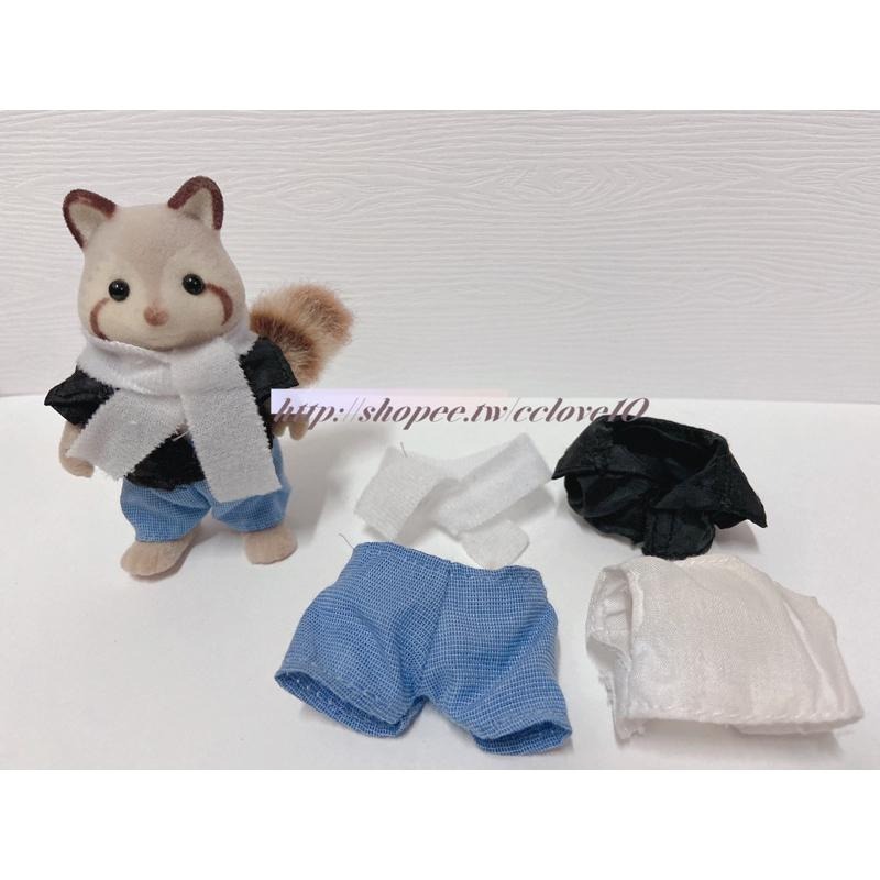 Sylvanian Family森林家族 浣熊爺爺 子母機車 浣熊機車 手可持物 絕版 浣熊 機車 浣熊奶奶 爺爺 奶奶-細節圖5