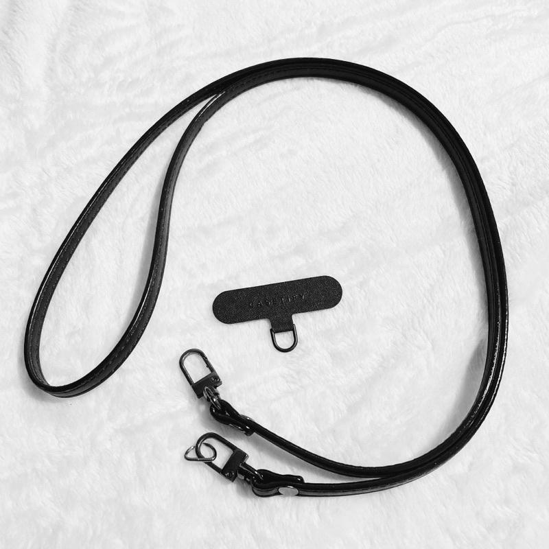 現貨CASETiFY掛環 真皮手機背帶 真皮掛繩 正品 手機貼片 可拆式 側背掛繩 真皮皮革 揹帶原本手機殼掛繩固定夾片-細節圖2