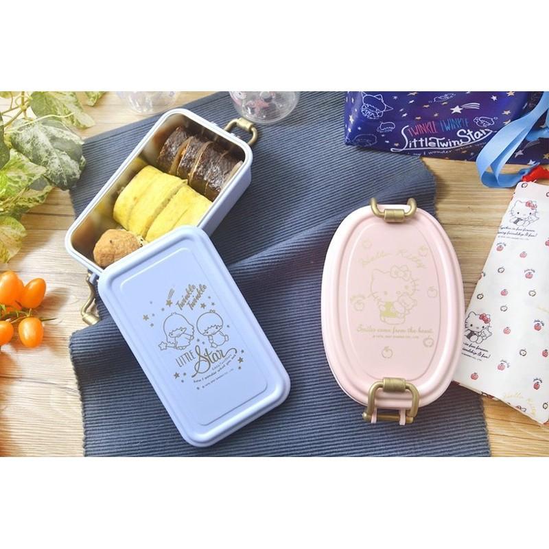 Hello KITTY 雙子星 不鏽鋼餐盒/隨身水瓶 7-11-細節圖3