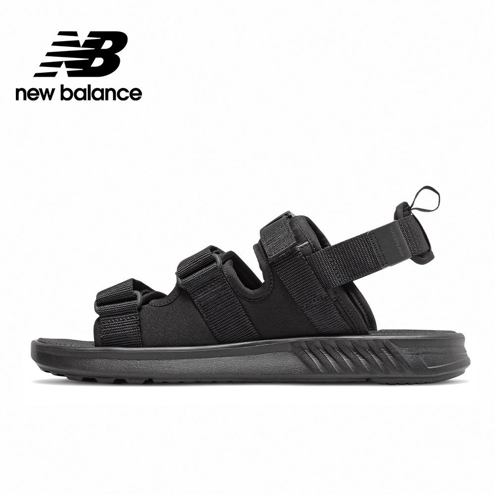 NB 復古休閒鞋/三槓涼鞋 NEW BALANCE 女鞋23cm D楦 尼龍織帶-細節圖2