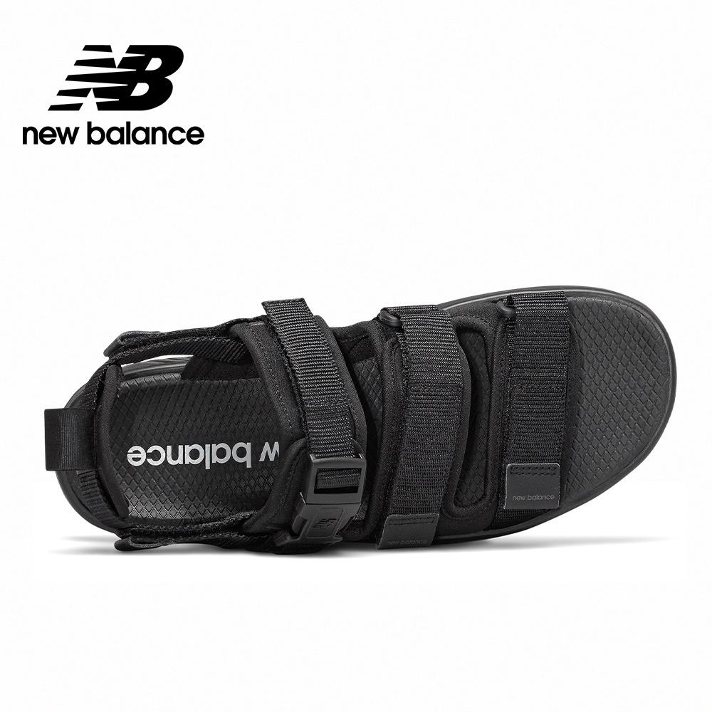 NB 復古休閒鞋/三槓涼鞋 NEW BALANCE 女鞋23cm D楦 尼龍織帶-細節圖3