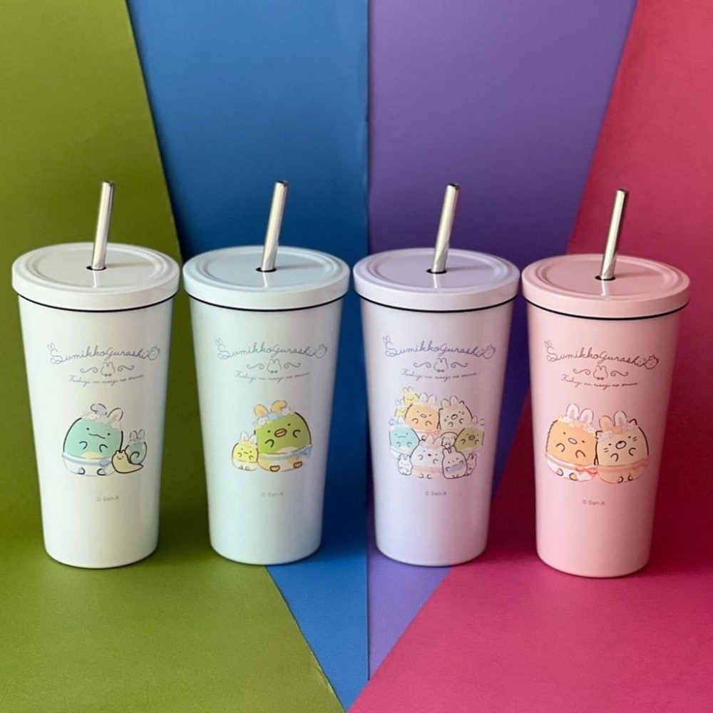現貨 角落小夥伴7-11 角落小伙伴 角落生物 春賞好時光 摺疊保冷袋 折疊保冷袋 304不鏽鋼雙層吸管杯 不鏽鋼吸管杯-細節圖2