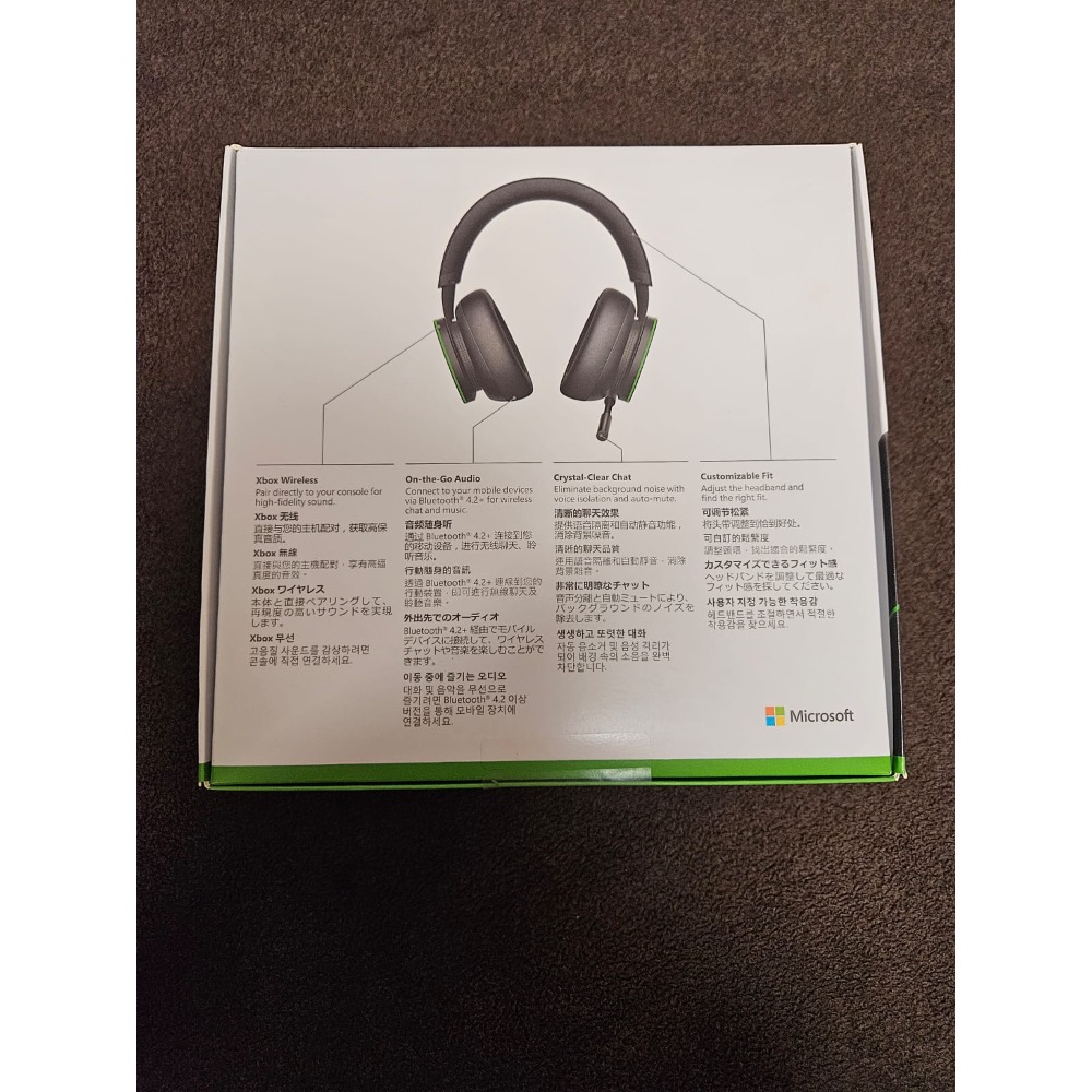 XBOX藍牙無線雙模組Wireless  Headset頭戴式含耳麥無線耳機  (TLL-00007)-細節圖3