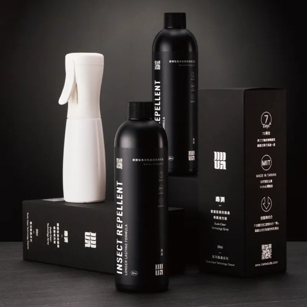 蟲消鍍膜型長效防蟲噴霧 2+1雙倍續航雙補充組(350ML補充罐*2+150ML空噴瓶*1)《DUDA 毒打》-細節圖3