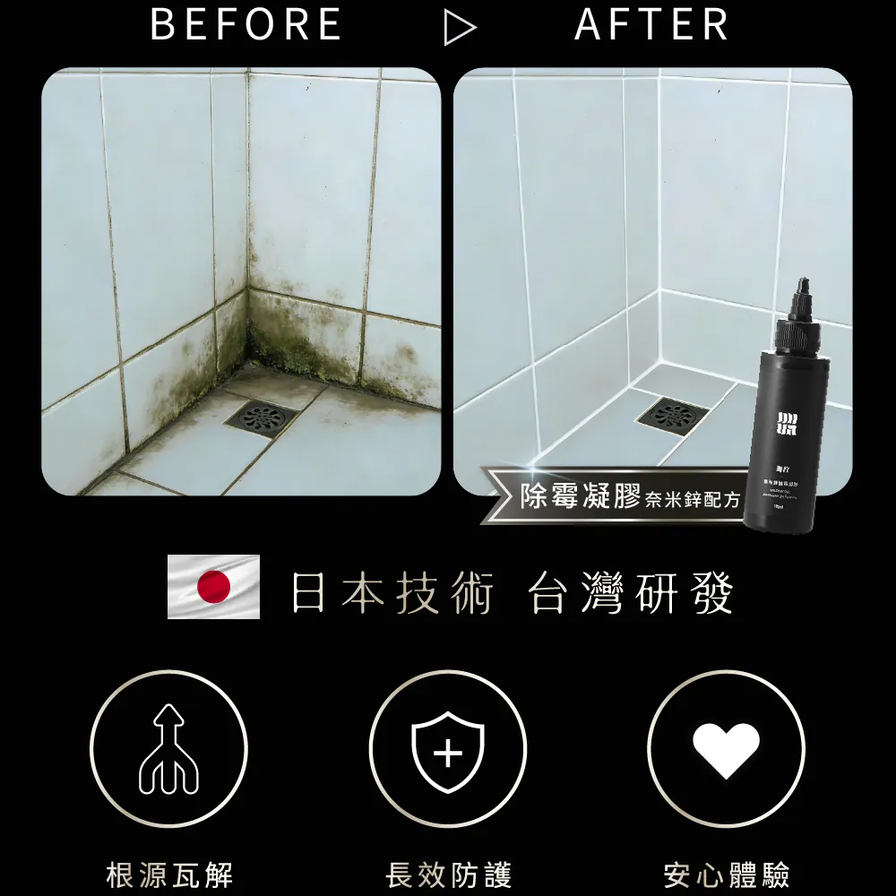 【毒打1+1小資毒享體驗組】：(浴廁、地板、廚房 )任選*1+除霉凝膠*1《毒打環衛 DUDA CLEAN》-細節圖11
