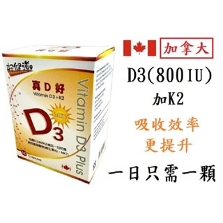 【好健道】好健道真D好維生素D軟膠囊 維生素D800IU D3-規格圖2