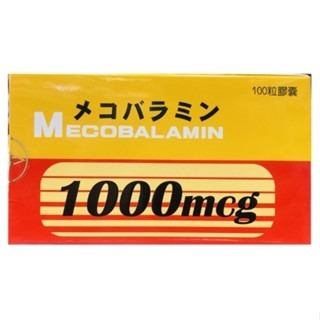 【富可寧】富可寧膠囊 100粒 甲基B12 1000mcg 富可寧 維生素B12 維他命b12 維生素B群-規格圖4
