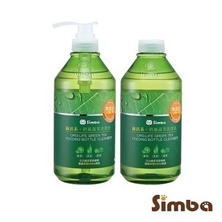 【小獅王Simbo】小獅王綠活系奶瓶蔬果清潔劑800ML*2瓶(一瓶有押頭、一瓶補充瓶)-細節圖2