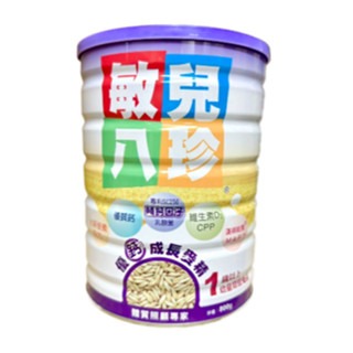 【敏兒八珍】敏兒八珍優鈣成長麥精800g/瓶-規格圖2