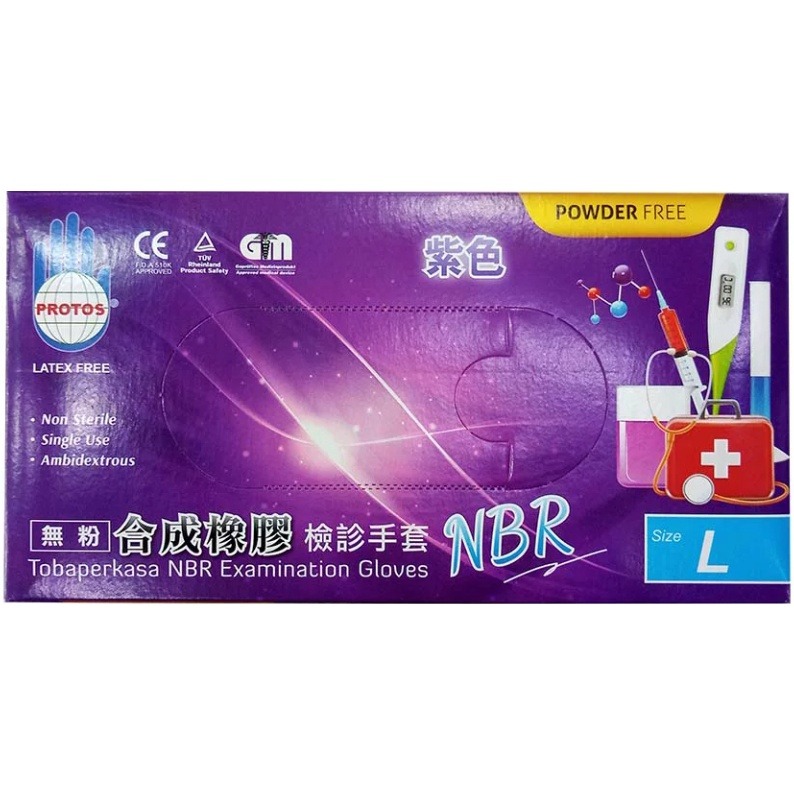 【多倍PROTOS】大友檢診手套 多倍手套 多倍檢診手套 乳膠手套 pvc手套 橡膠手套 檢診手套-規格圖2