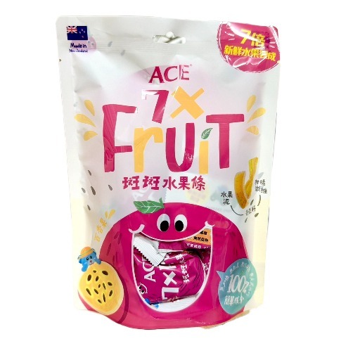 【ACE】ACE水果Q軟糖 ACE無糖軟糖 比利時軟糖 幼童無糖軟糖 兒童無糖軟糖 ACE軟糖 ACE糖果-規格圖4