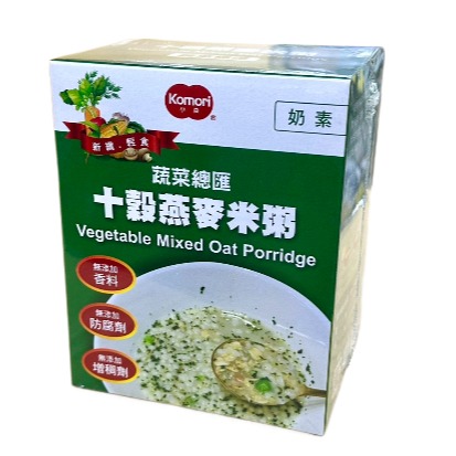 【小森】小森十穀燕麥米粥 蔬菜總匯口味-細節圖2