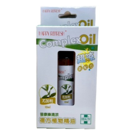 【普康樂】普康樂清涼複方植物精油10ml/瓶-細節圖2