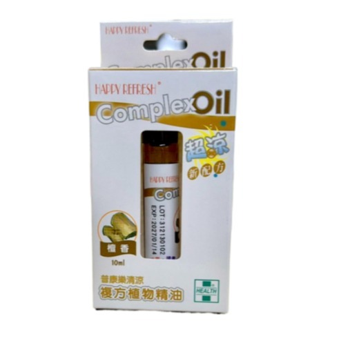 【普康樂】普康樂清涼複方植物精油10ml/瓶-規格圖3