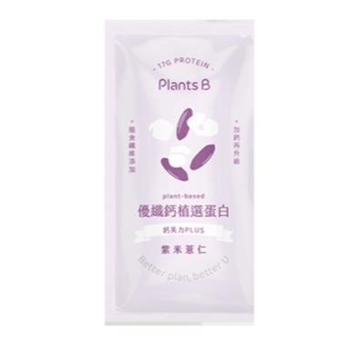 植選蛋白粉-紫米薏仁35克/包