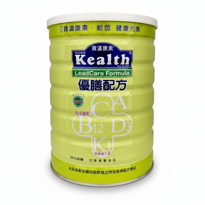 寶瀛康素-優膳配方/罐 840g