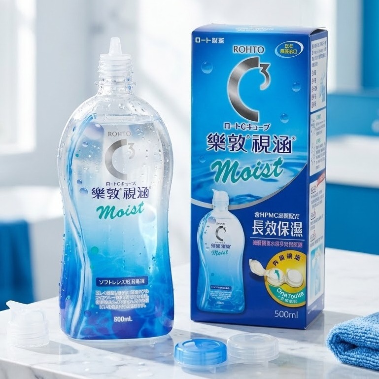 樂敦視涵水感多效保養液500ml