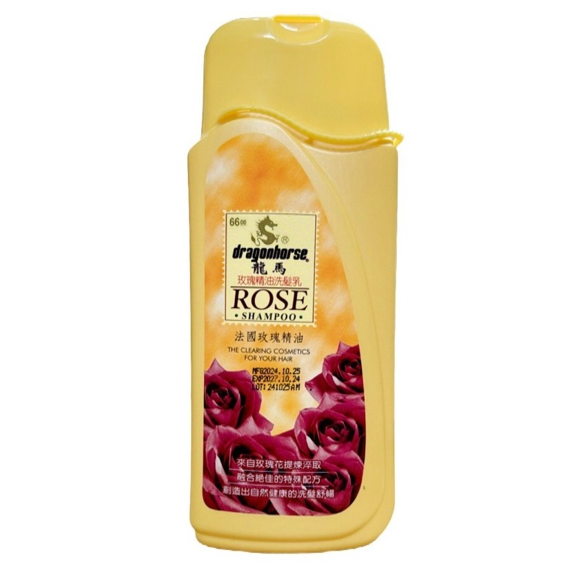 龍馬玫瑰精油洗髮乳300ml/瓶