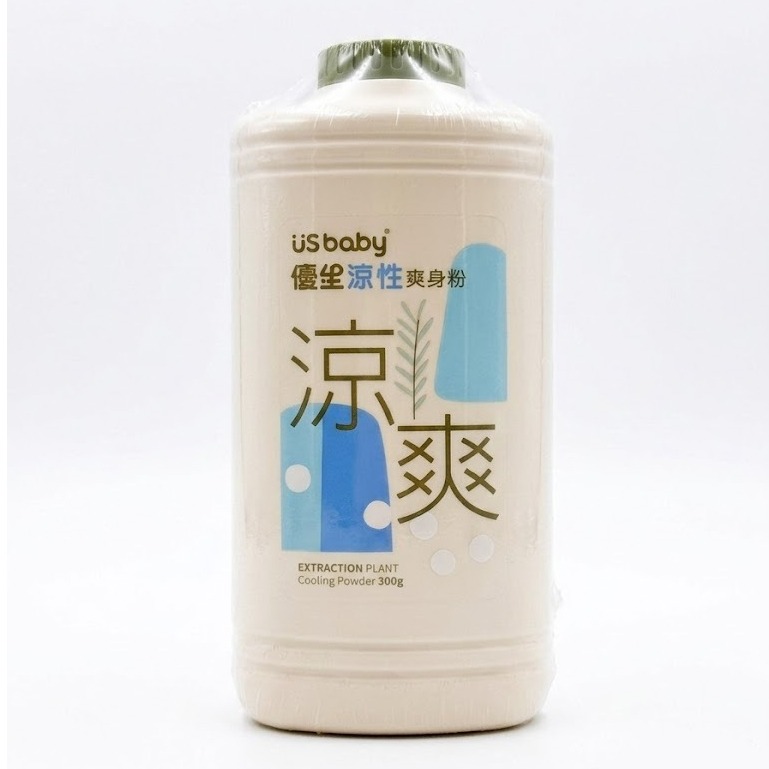優生涼性爽身粉300g/瓶 經典香氛