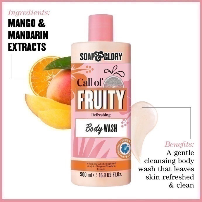 【現貨】英國 SOAP & GLORY 沐浴乳 洗澡 香水 500ml-細節圖6