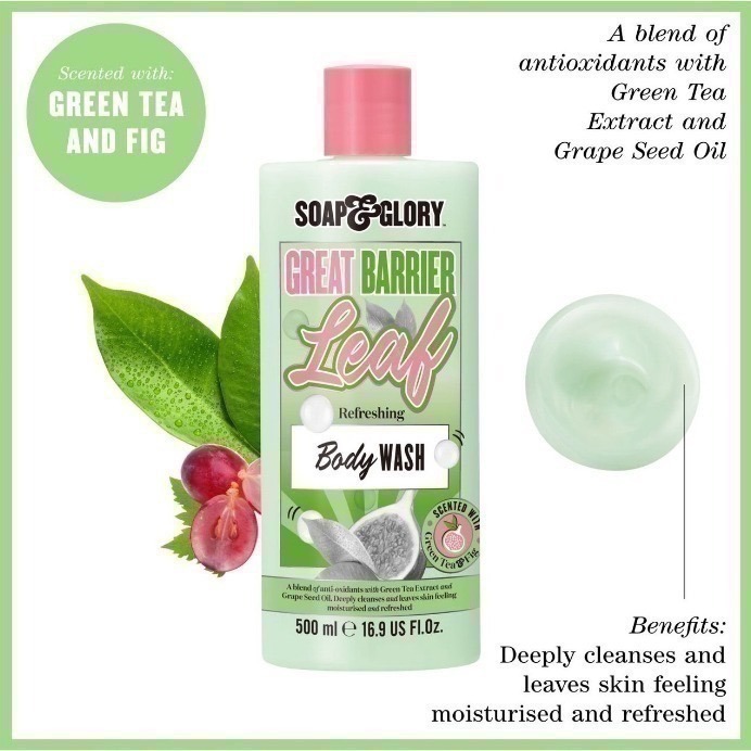 【現貨】英國 SOAP & GLORY 沐浴乳 BODY WASH Shower Gel-細節圖4