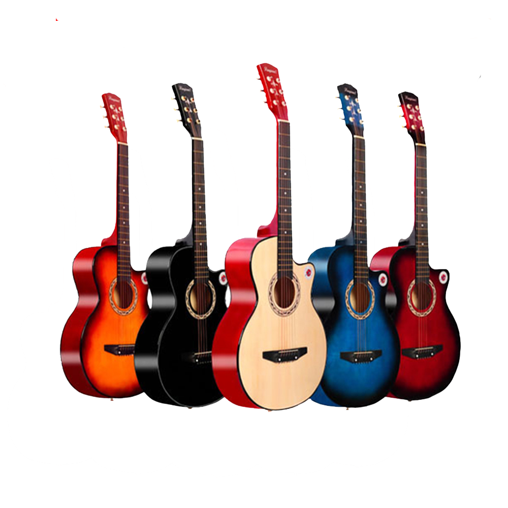 【台灣Jazzy】<38吋民謠吉他>入門初學最佳入手，贈全配件，木吉他，吉他-細節圖3