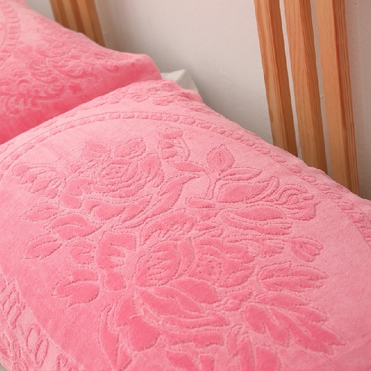 絨面緹花枕巾-80x48cm-2條入x2包-細節圖3