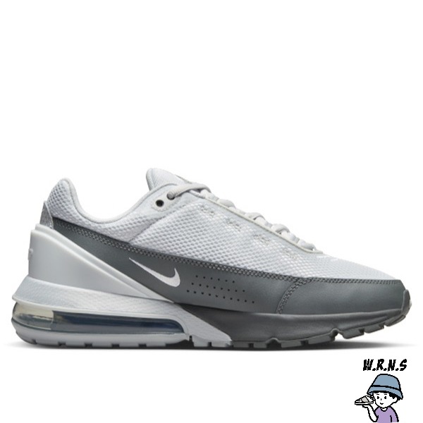 Nike 男鞋 慢跑鞋 休閒鞋 AIR MAX PULSE 白灰【W.R.N.S】FN7459-001-細節圖2