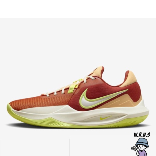 Nike 男鞋 籃球鞋 實戰 Precision 6 橘黃【W.R.N.S】DD9535-800