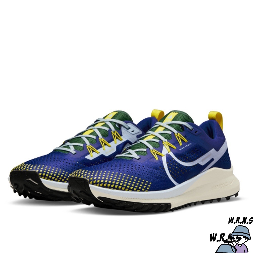 Nike REACT PEGASUS TRAIL 4 男 慢跑 輕量 穩定 抓地力 深藍DJ6158-400-細節圖3