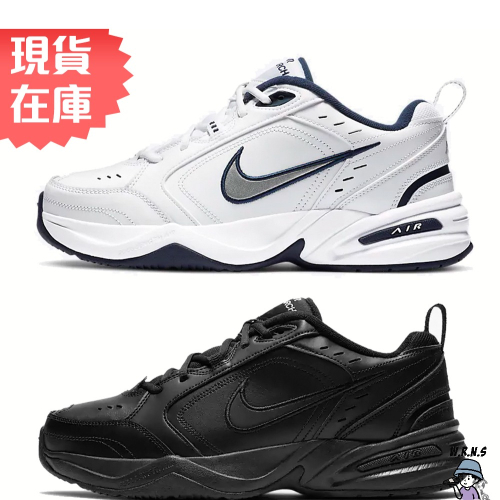 Nike 男鞋 女鞋 休閒鞋 Air Monarch IV 白/黑415445-102/415445-001