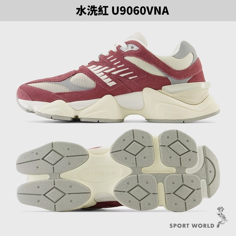 New Balance 9060 男鞋 女鞋 休閒鞋 麂皮【W.R.N.S】U9060HSD/ U9060VNA-細節圖5