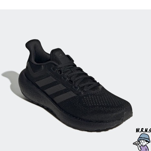 Adidas PUREBOOST 22 男鞋 慢跑 BOOST中底 避震 網布 透氣 反光細節 黑【W.R.N.S】GW-細節圖4