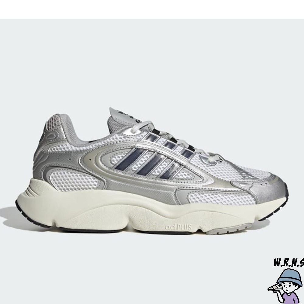 Adidas 男鞋 休閒鞋 皮革拼接 耐磨 OZMILLEN 銀灰【W.R.N.S】IF4015-細節圖2