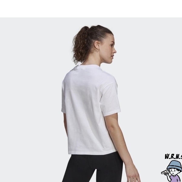 Adidas x Disney 女裝 短袖上衣 T恤 米妮 純棉 白【W.R.N.S】GS0247-細節圖4