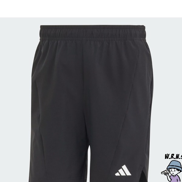 Adidas 男裝 短褲 拉鍊口袋 排汗 黑【W.R.N.S】IK9723-細節圖2