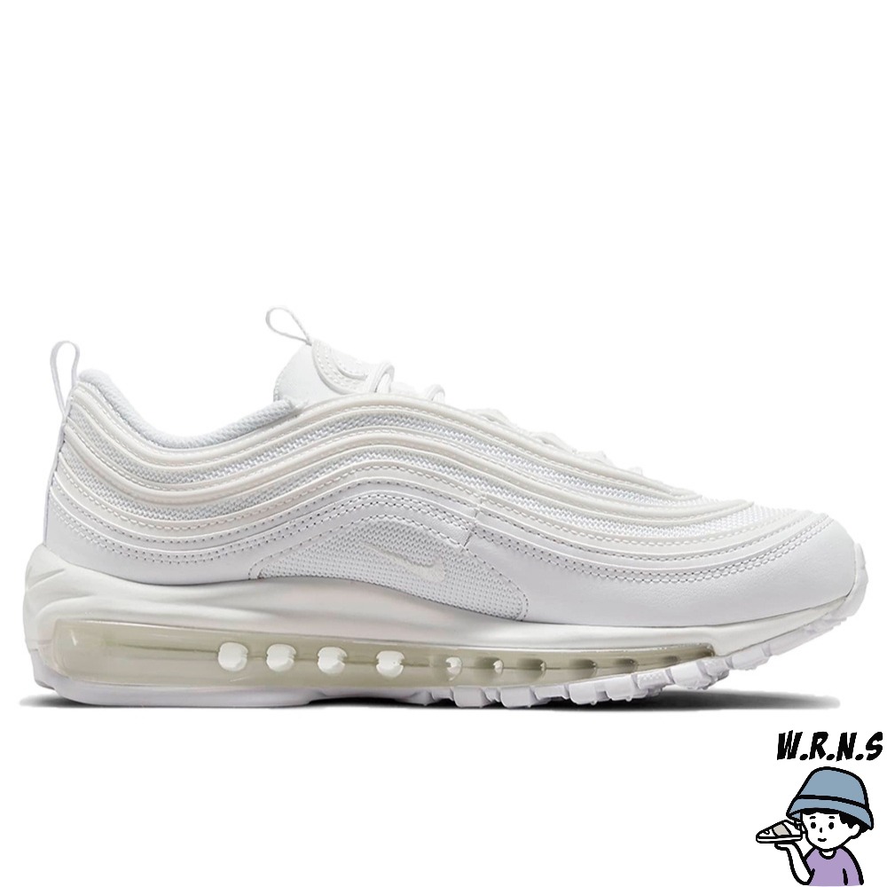 NIKE Air Max 97 女鞋 慢跑 休閒 氣墊 白子彈 全白 DH8016-100-細節圖2