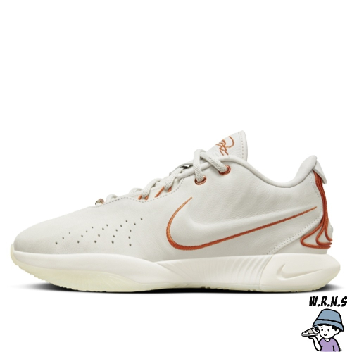 Nike 男鞋 籃球鞋 實戰 LeBron XXI Akoya EP 米白 FV2346-001