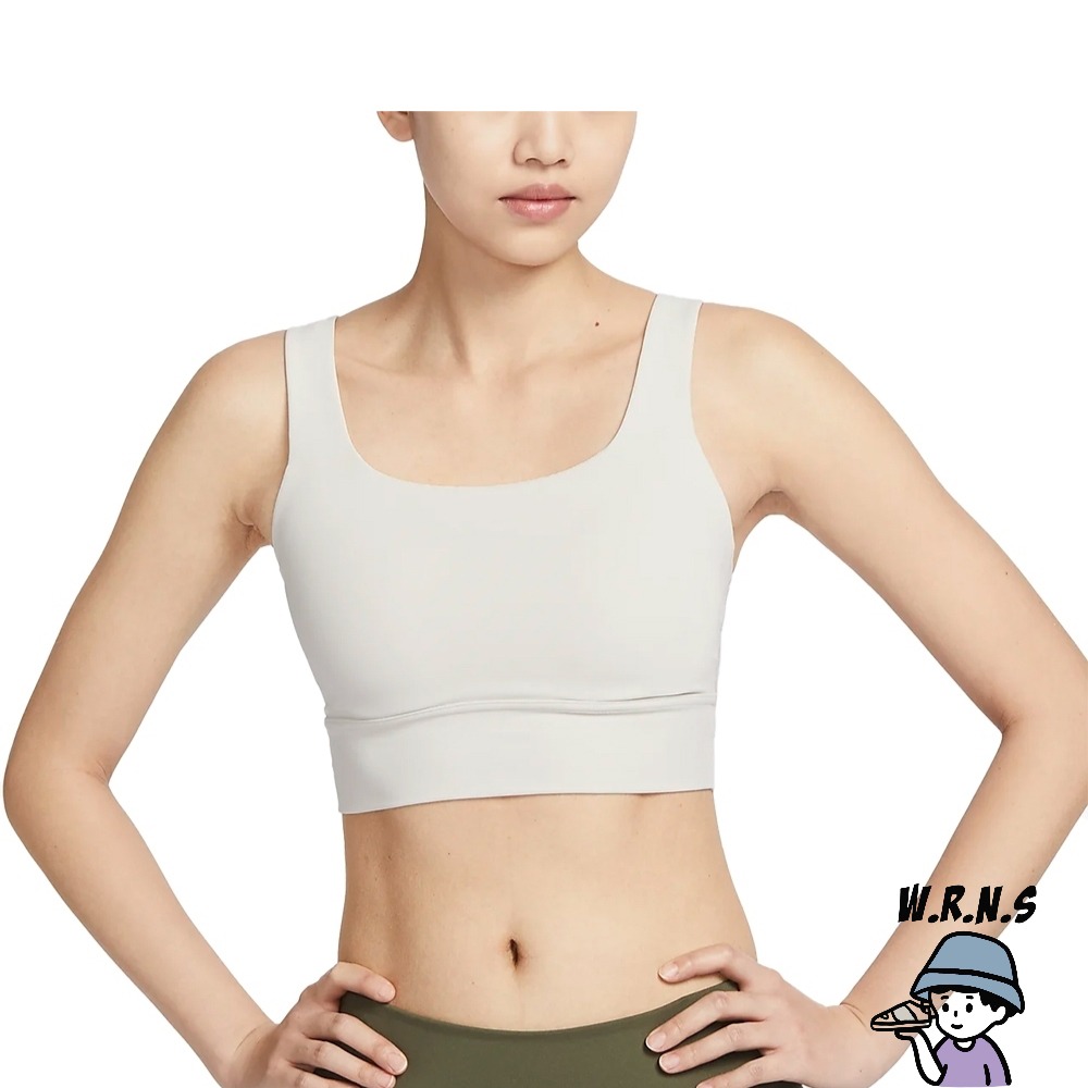 Nike 女裝 運動內衣 中度支撐 米白DO6620-104-細節圖2