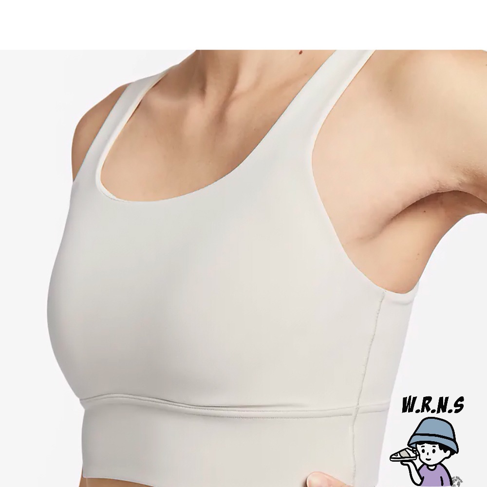 Nike 女裝 運動內衣 中度支撐 米白DO6620-104-細節圖3