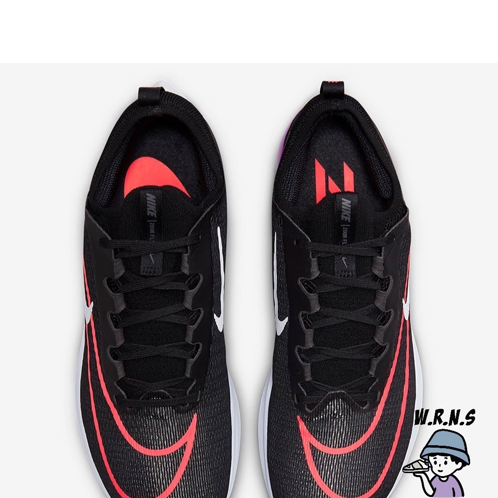 Nike Zoom Fly 4 男鞋 慢跑 緩震 馬拉松 輕量 黑 紫CT2392-004-細節圖4