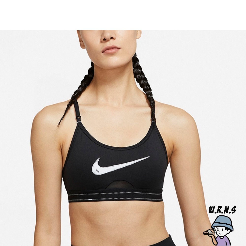 Nike DRI-FIT INDY 女裝 運動內衣 訓練 輕度支撐 透氣 可拆式胸墊 黑DB8766-010-細節圖2