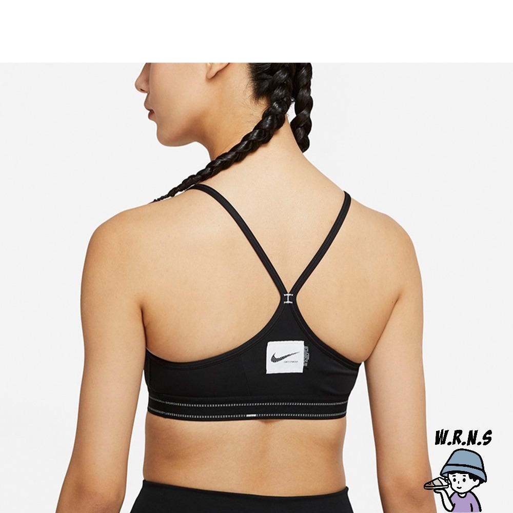 Nike DRI-FIT INDY 女裝 運動內衣 訓練 輕度支撐 透氣 可拆式胸墊 黑DB8766-010-細節圖3