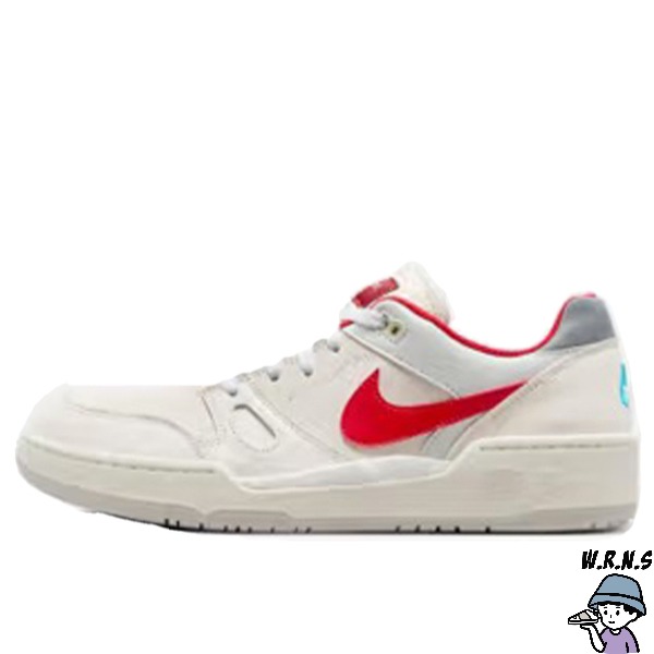 Nike 男鞋 休閒鞋 龍年 Full Force Low 米白紅 [W.R.N.S] FZ5054-161-細節圖2