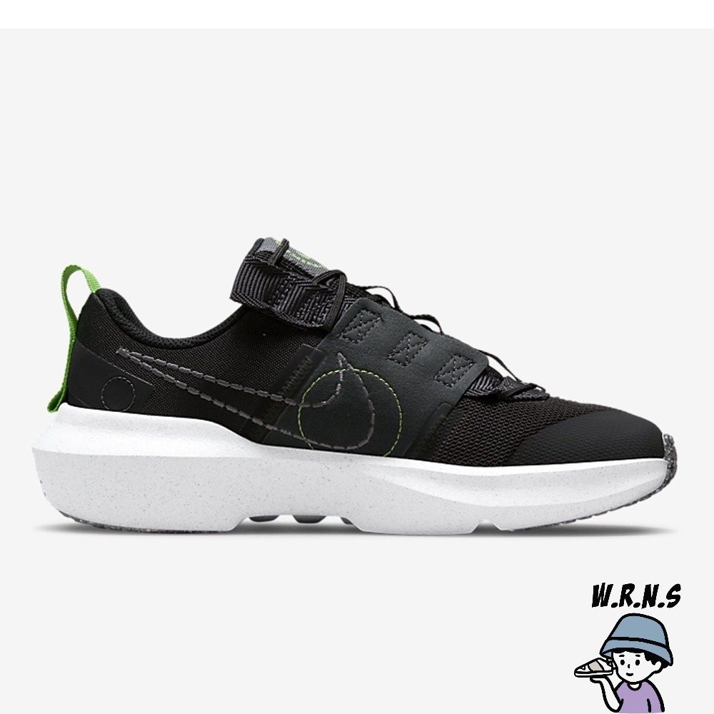 Nike Crater Impact GS 女鞋 大童 休閒 輕量 透氣 環保理念 黑DB3551-001-細節圖2